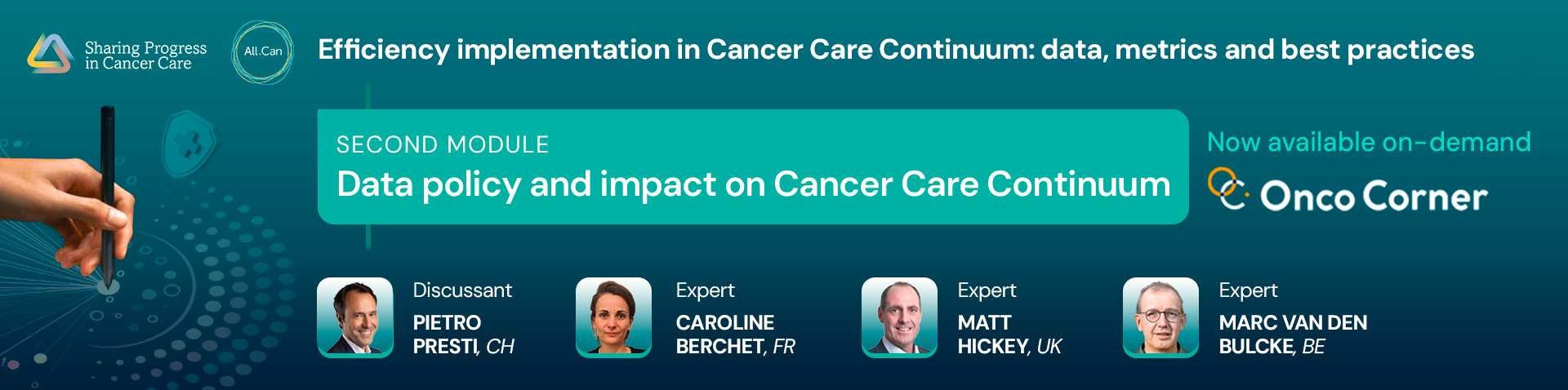 Data policy and impact on Cancer Care Continuum